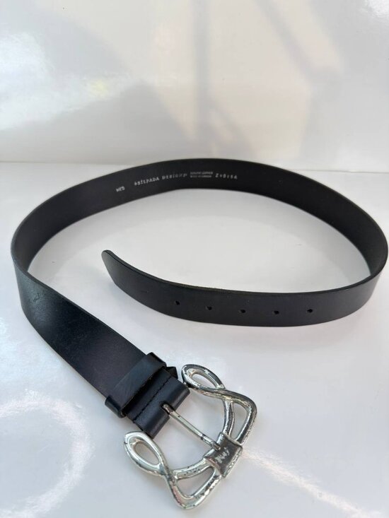 Silpada Designs Leather Belt – Irish Style Buckle – Size M (~32–34) - Picture 8 of 11